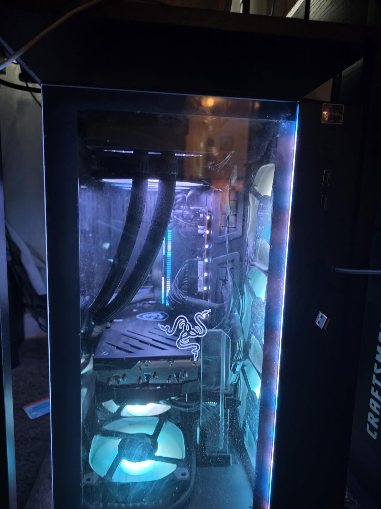 ARCTIC Liquid Freezer III Pro 360 A-RGB - AIO CPU Cooler, 3 x 120 mm Water Cooling, 38 mm Radiator, PWM Pump, VRM Fan, AMD AM5/AM4, Intel LGA1851/1700 Contact Frame - Black customer photo 1