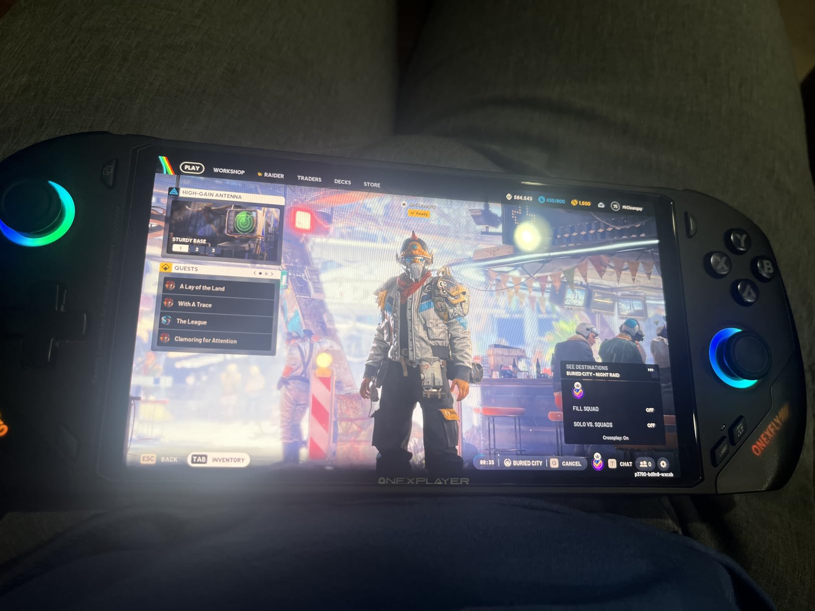 ONEXFLY F1 PRO AMD Ryzen AI 9 HX 370 Handheld Game Console - 32GB RAM+2TB SSD, 7 inch 144Hz OLED, 12600mAh Battery, Windows 11, 80 TOPS AI, 2280 NVMe SSD - Portable Gaming PC with Hall Joystick and Wi-Fi 6E customer photo 1