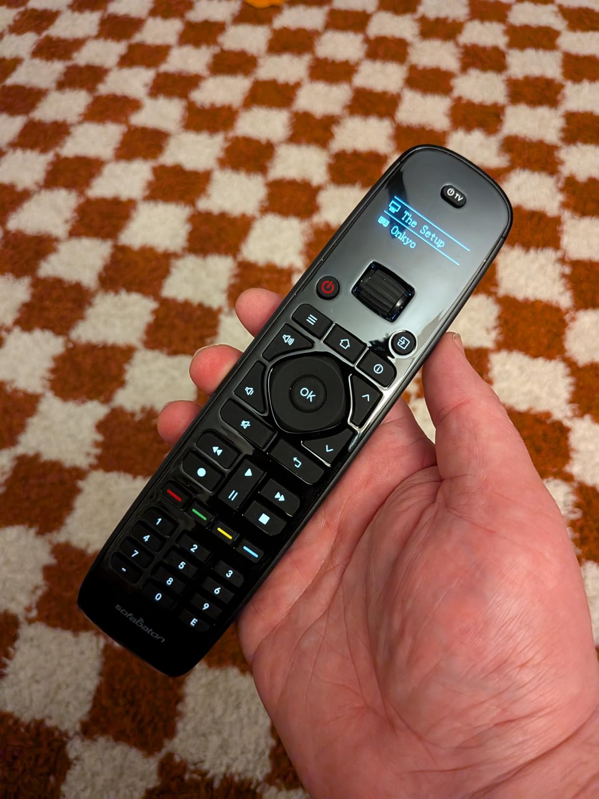 SofaBaton U2 Universal Remote Upgrade Backlit Button, Improved Scroll, All in One Universal Remote Control with App Control, Custom Macros, Compatible with Smart TVs, Sound Bar and DVD customer photo 2