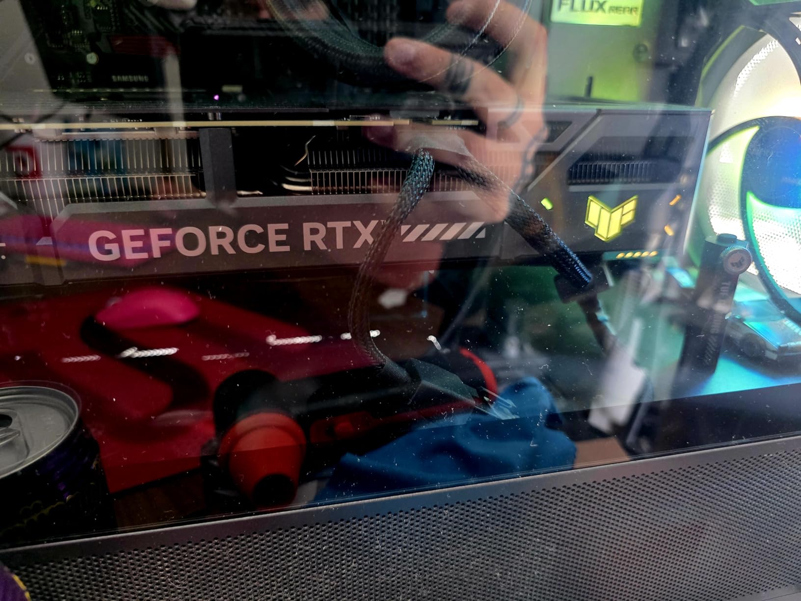 ASUS TUF Gaming NVIDIA GeForce RTX 5070 12GB GDDR7 OC Edition Graphics Card customer photo 2
