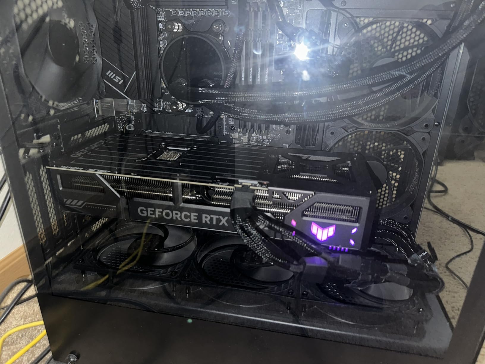 ASUS TUF Gaming NVIDIA GeForce RTX 5070 Ti 16GB GDDR7 OC Edition Graphics Card customer photo 2