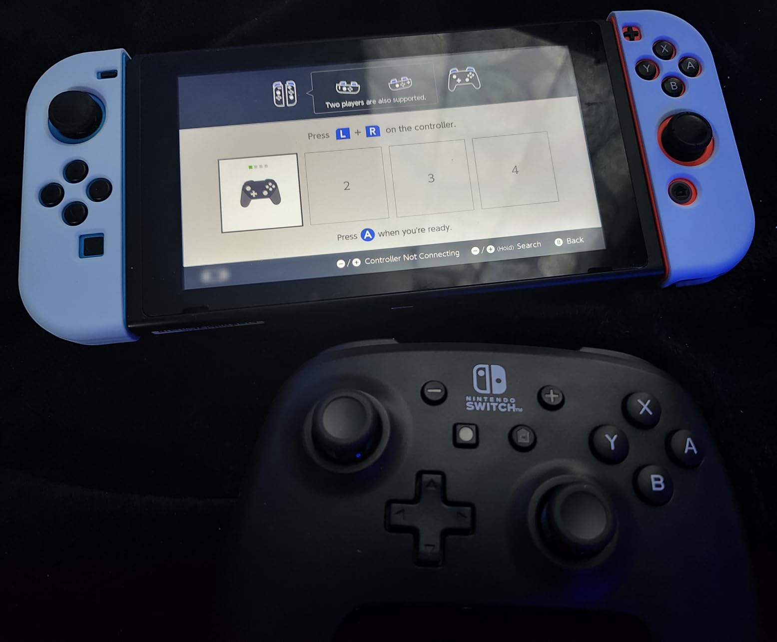 PowerA Wireless Controller - Nintendo Switch/Switch Lite/Switch-OLED Model, Nintendo Switch 2, Jet Black, Bluetooth, Motion Controls, Advanced Gaming Buttons, Officially Licensed customer photo 1