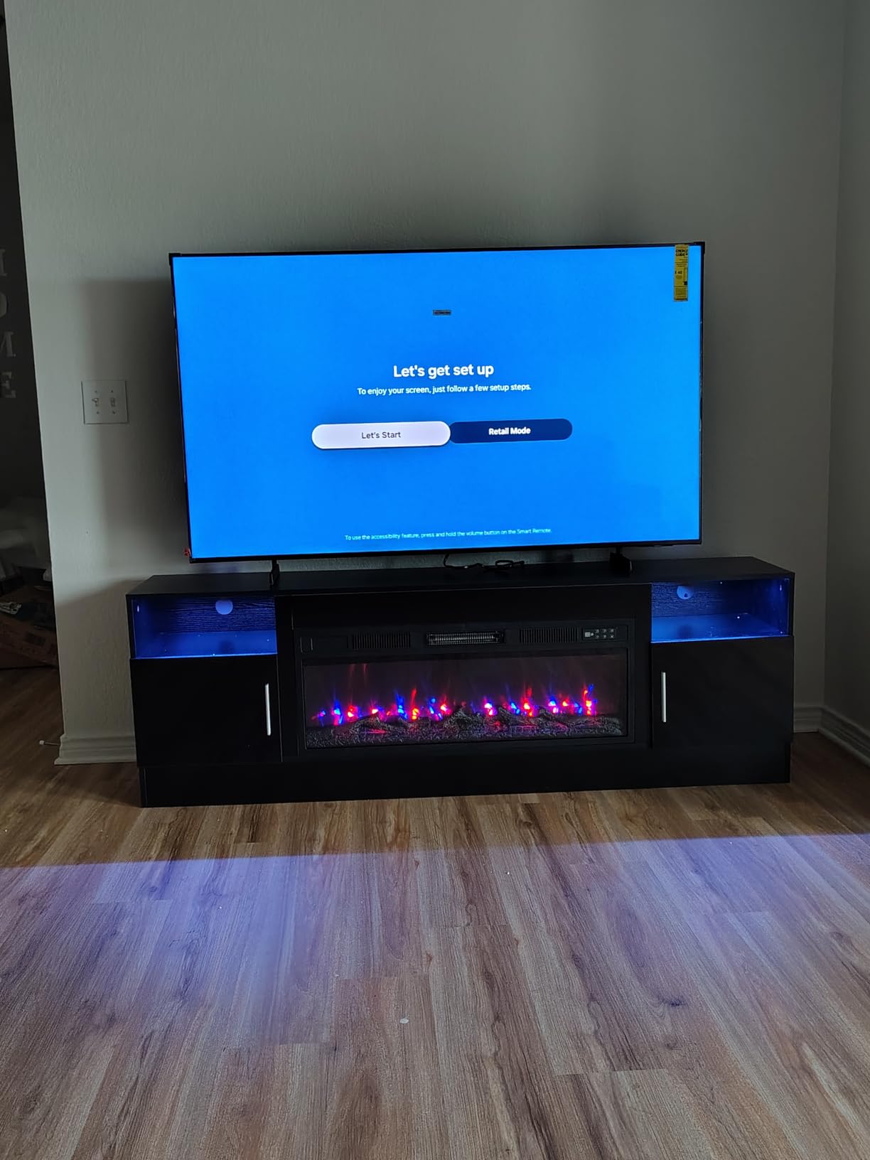 VITESSE Fireplace with TV Stand 36