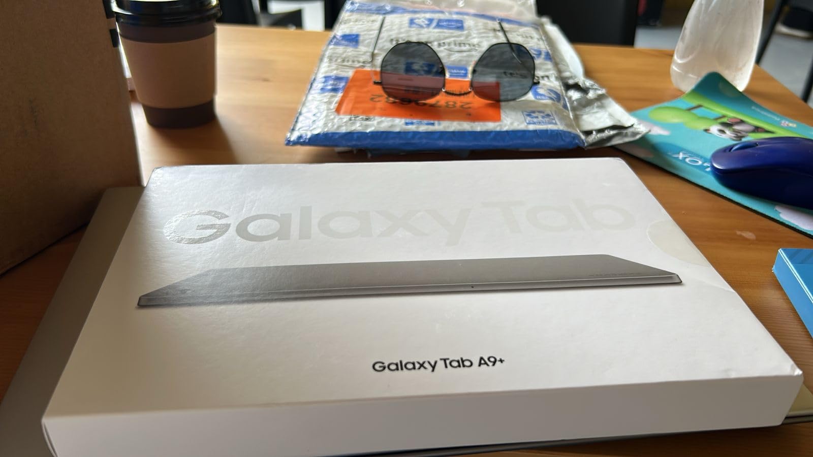 Samsung Galaxy Tab A9+ 10.9'' 128GB Android Tablet, Big Screen, Quad Speakers, Upgraded Chipset, Multi Window Display, Slim, Light, Durable Design, Graphite with Accessories customer photo 1