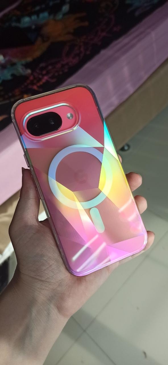 Google Pixel 9a with Gemini - Unlocked Android Smartphone with Incredible Camera and AI Photo Editing, All-Day Battery, and Powerful Security - Peony - 128 GB customer photo 1