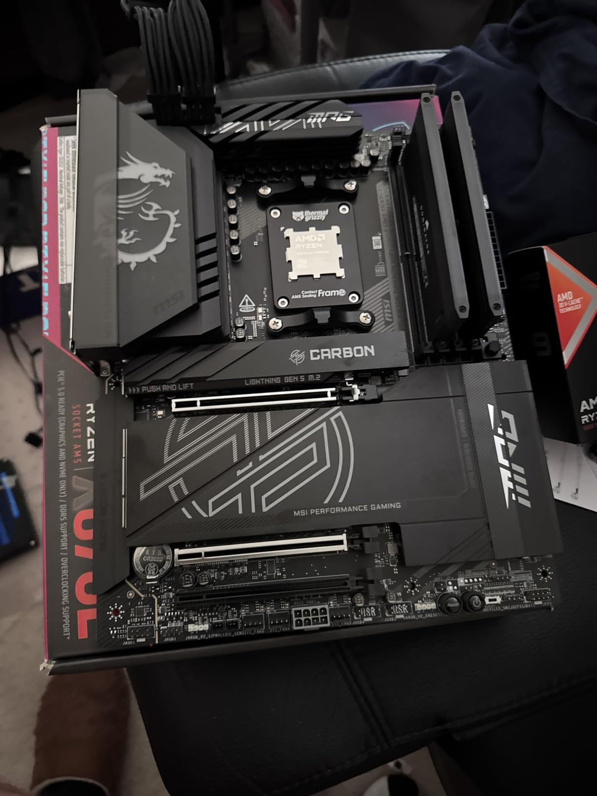 AMD Ryzen 9 9950X3D 16-Core Desktop Processor customer photo 2