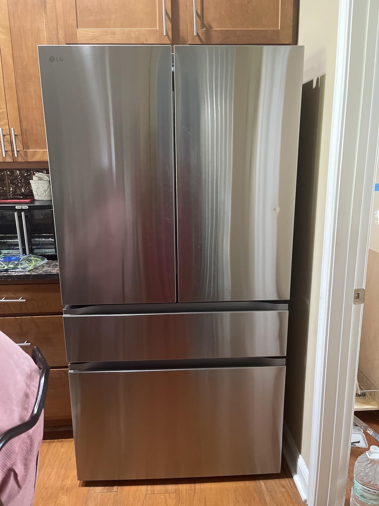 LG LF30S8210S 29.6 Cu. Ft. Stainless 4-Door French Door Refrigerator customer photo 1