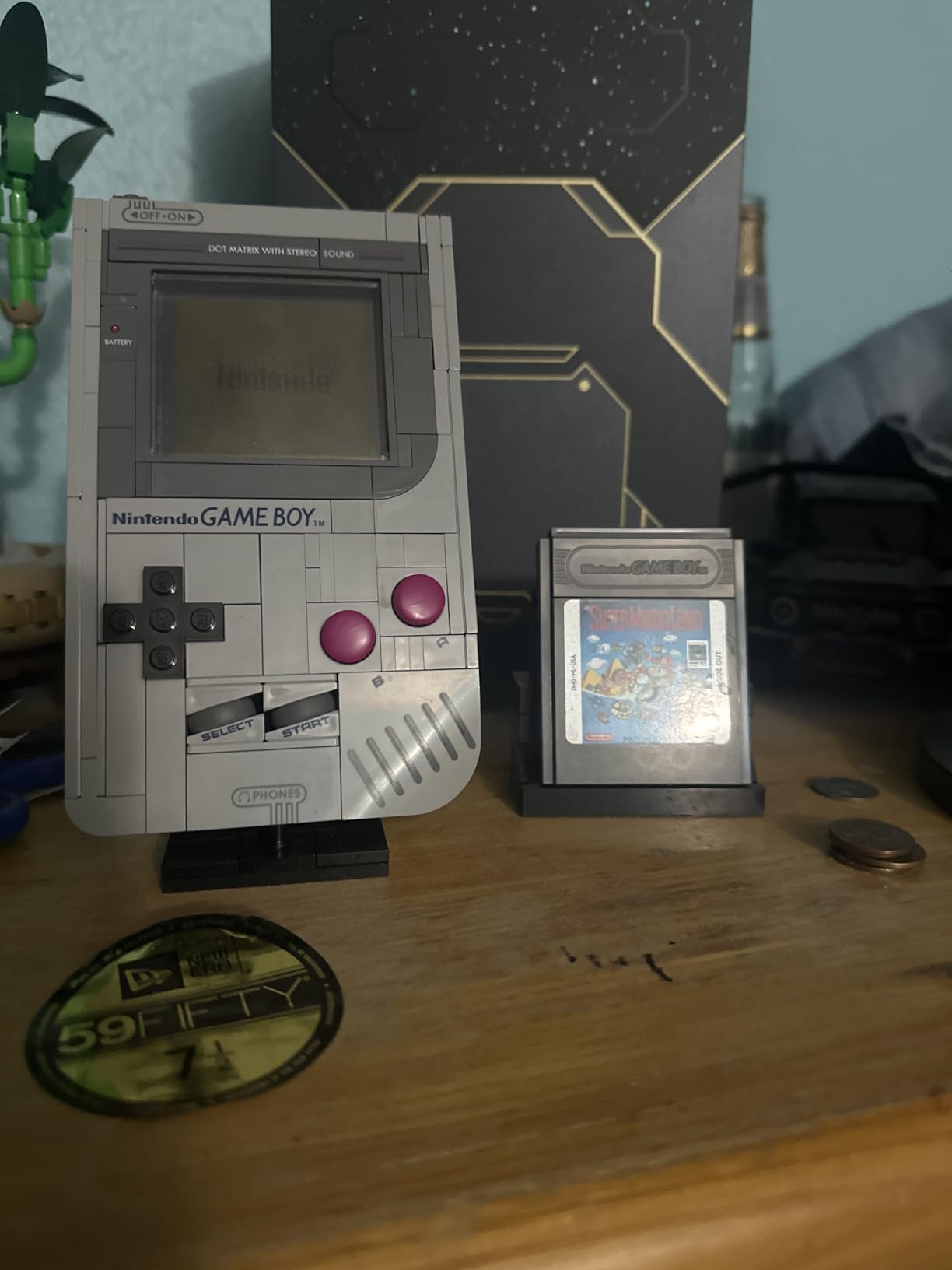 LEGO Super Mario Game Boy - Retro Building Sets for Adults, Ages 18+ - Collectible Model with Game Paks and Display Stand customer photo 2