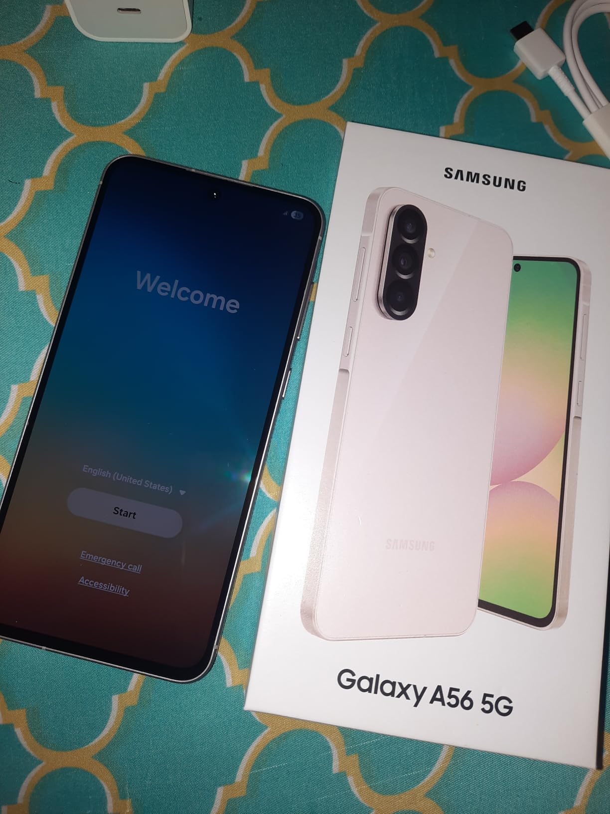 Galaxy A56 5G 2025 with AI | 256GB, 8GB, Dual SIM | 6.7