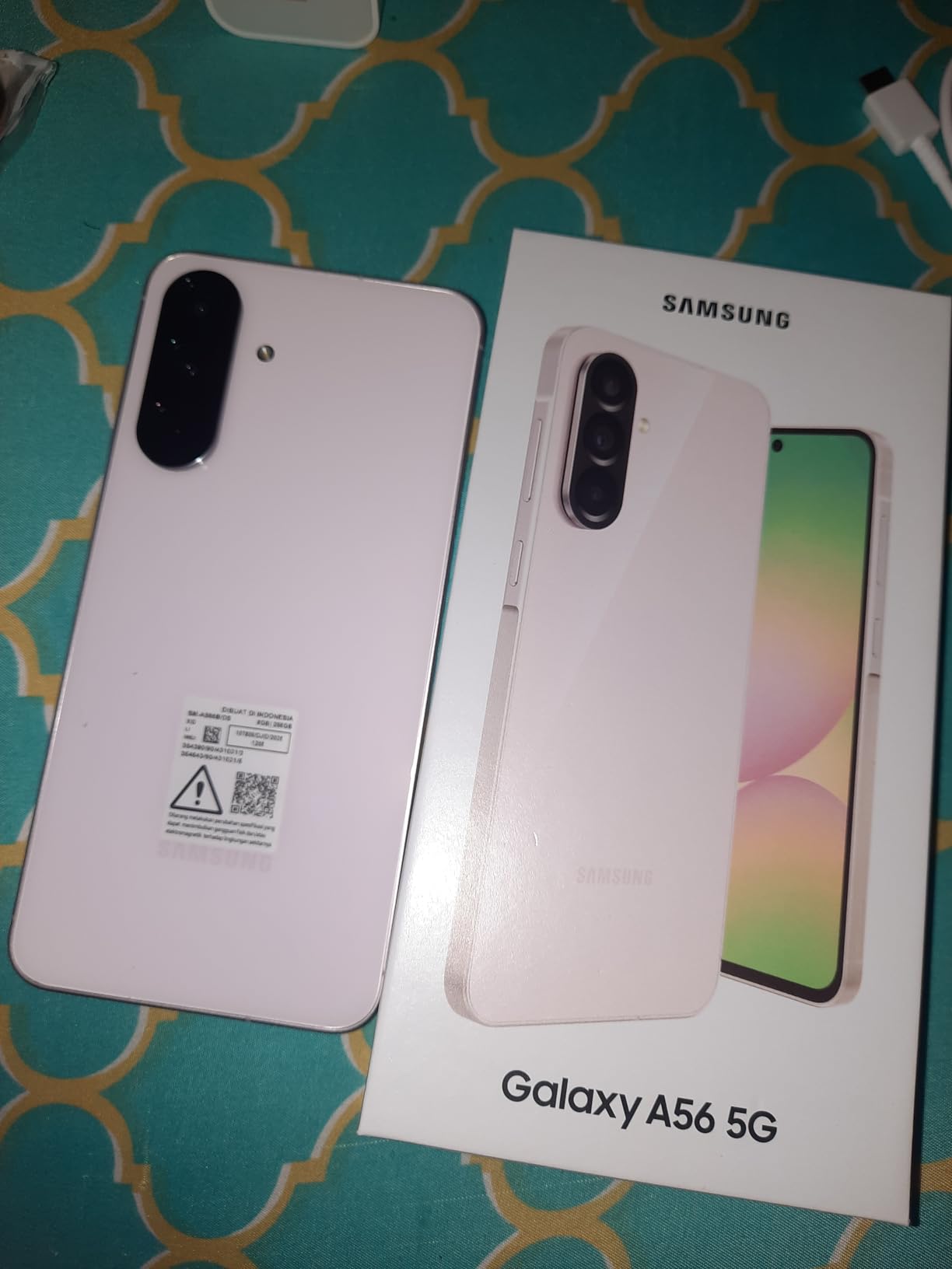 Galaxy A56 5G 2025 with AI | 256GB, 8GB, Dual SIM | 6.7