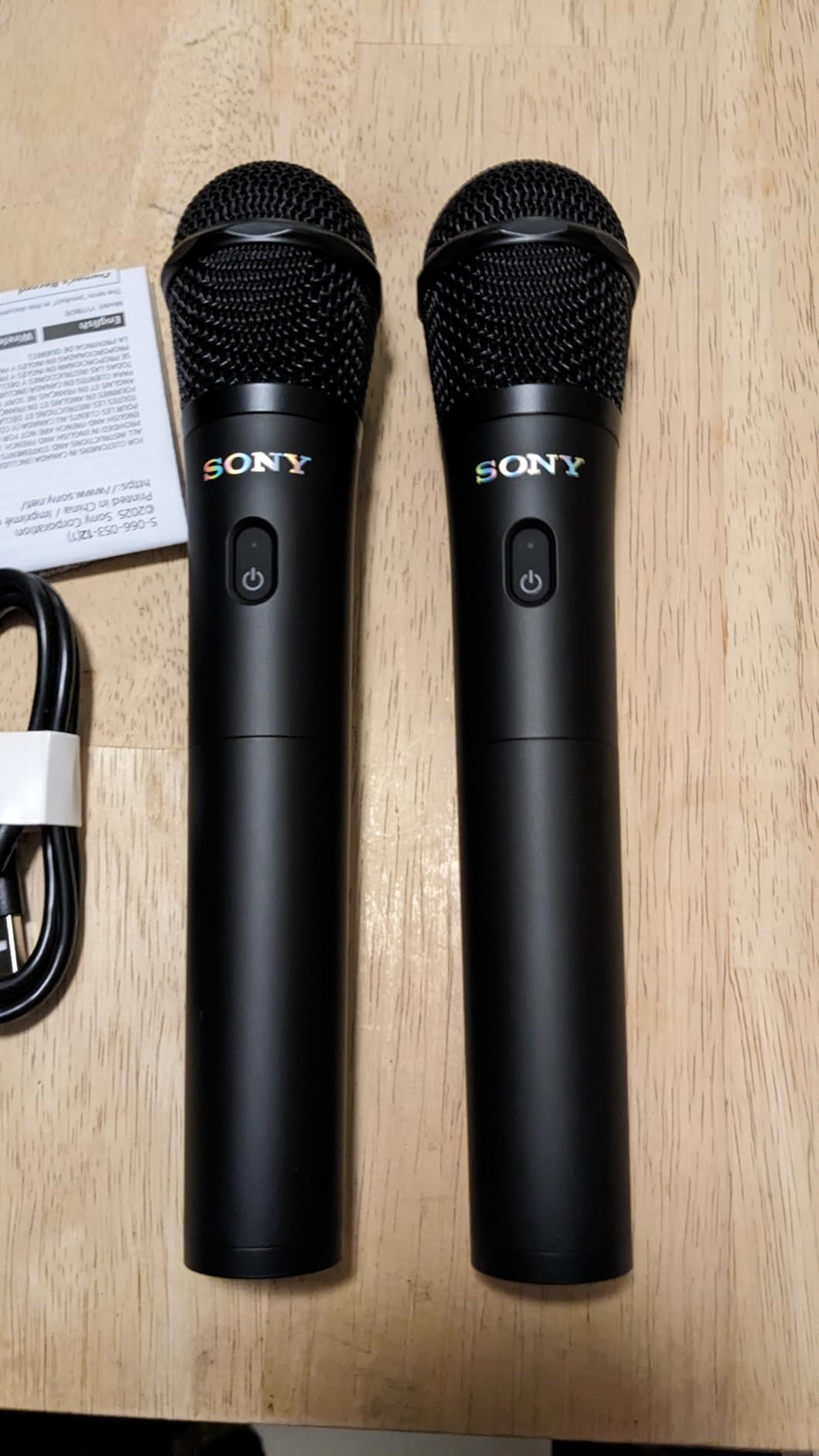 Sony ULT MIC Wireless Microphone for Karaoke with 20 Hour Battery, Includes Two Wireless Mics and Receiver (UOULTMIC1) customer photo 1