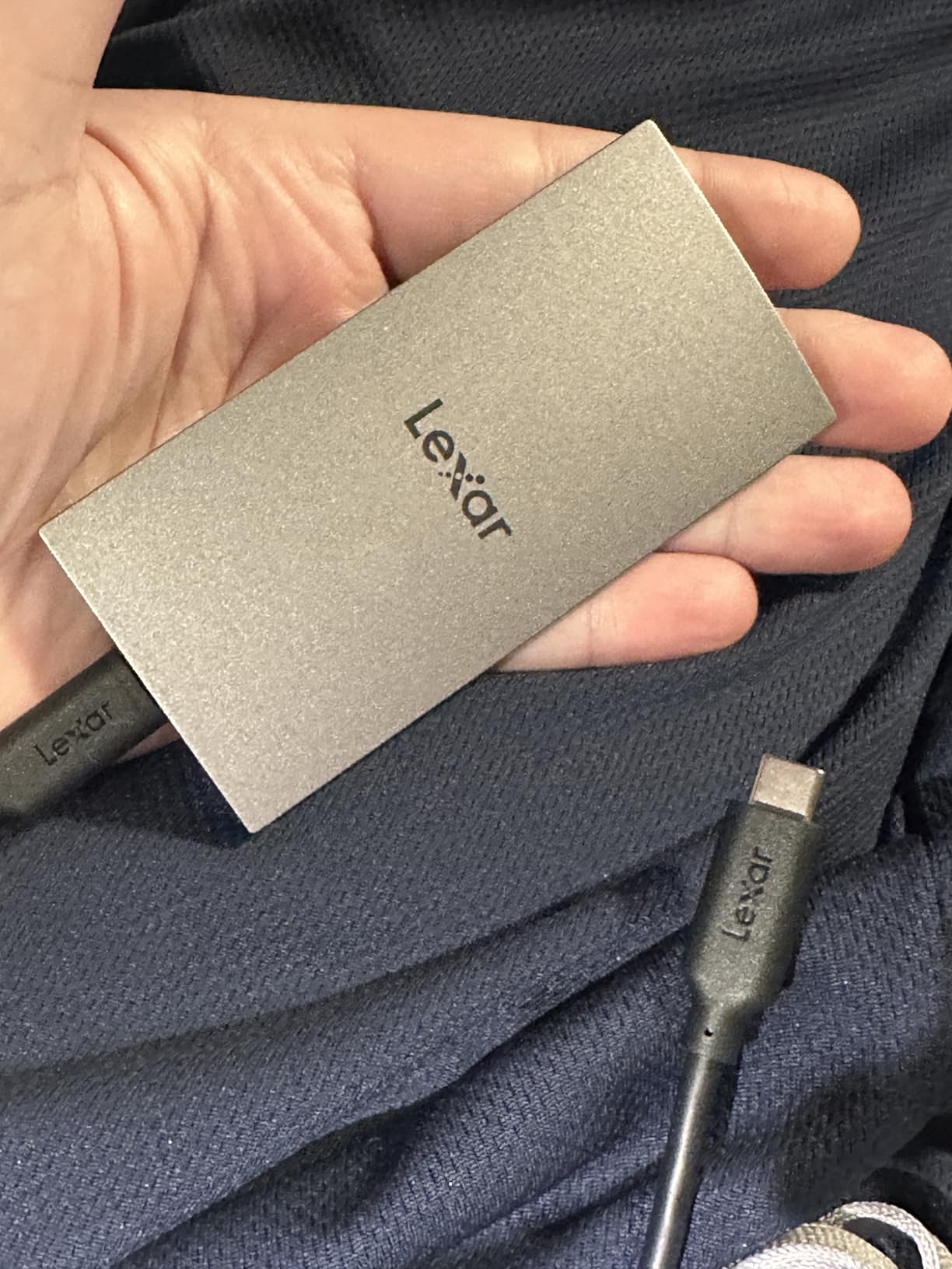 Lexar ES3 1TB External SSD, USB 3.2 Gen2 Portable SSD, PSSD Up to 1050MB/s Read, 1000MB/s Write, External Solid State Drive Compatible with iPhone 17 Series/Mac/PS5/XBOX/Laptop/PC customer photo 1