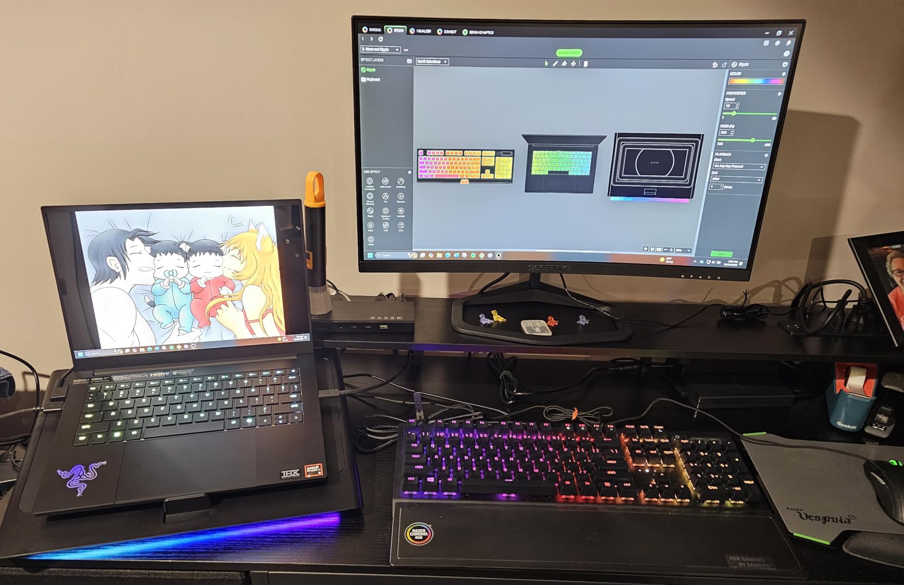 Razer Blade 14 (2025) Gaming Laptop: NVIDIA GeForce RTX 5070 - AMD Ryzen AI 9 365 - 3K 120Hz OLED Display - 32GB LPDDR5X RAM - 1TB SSD - Thin & Lightweight - Chroma RGB - Black customer photo 1