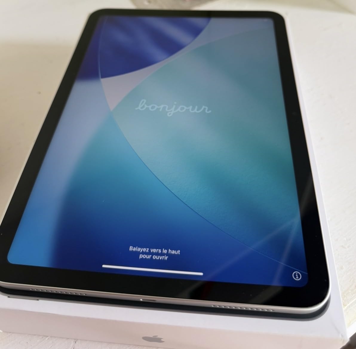 Apple iPad 11-inch: A16 chip, 11-inch Model, Liquid Retina Display, 128GB, Wi-Fi 6, 12MP Front/12MP Back Camera, Touch ID, All-Day Battery Life - Silver customer photo 1