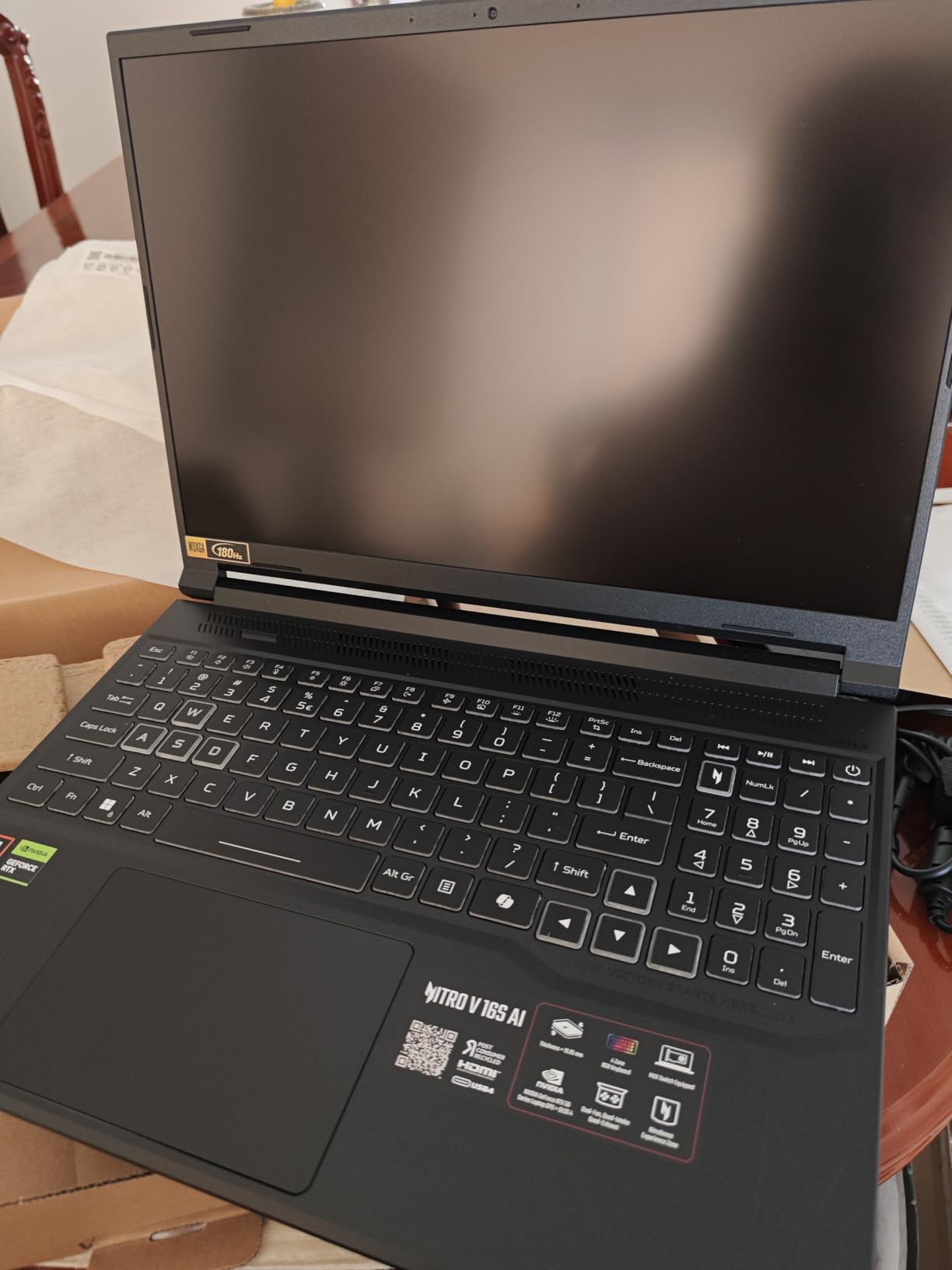 Acer Nitro V 16S AI Gaming Laptop | AMD Ryzen 7 260 Processor | NVIDIA GeForce RTX 5060 Laptop GPU | 16