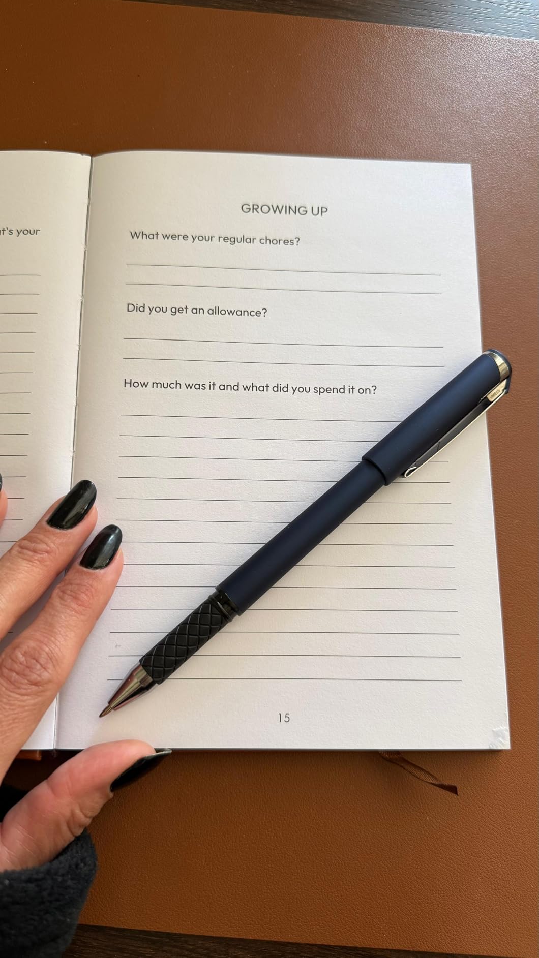 Parents I Want to Know Your Life Story Journal (Hardcover): Gifts for mom and dad - Perfect for Birthday, Thanksgiving Day, Mothers Day & Fathers Day & Christmas customer photo 1