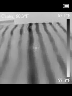 TOPDON TC004 Mini Thermal Imaging Camera, 240 x 240 TISR Resolution, 15-Hour Battery Life, 128 x 128 IR Resolution, 25Hz Handheld Infrared Camera with High/Low Temp Alerts, Auto Shutdown- Blue customer photo 2
