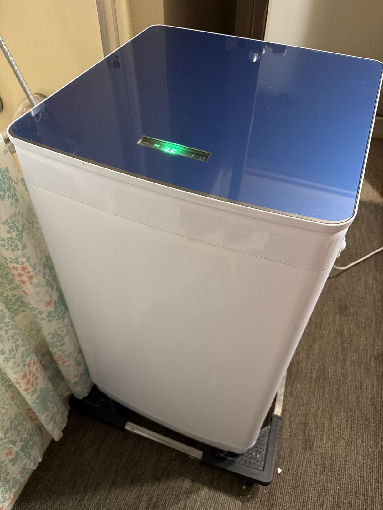 Auertech 28 lbs Portable Washing Machine, Fully Automatic Portable Washer with LED Display, 10 Wash Cycles, 5 Water Levels, 24H Delays, Top Load Washing Machine for Apartment, RV, Dorm, Home customer photo 1