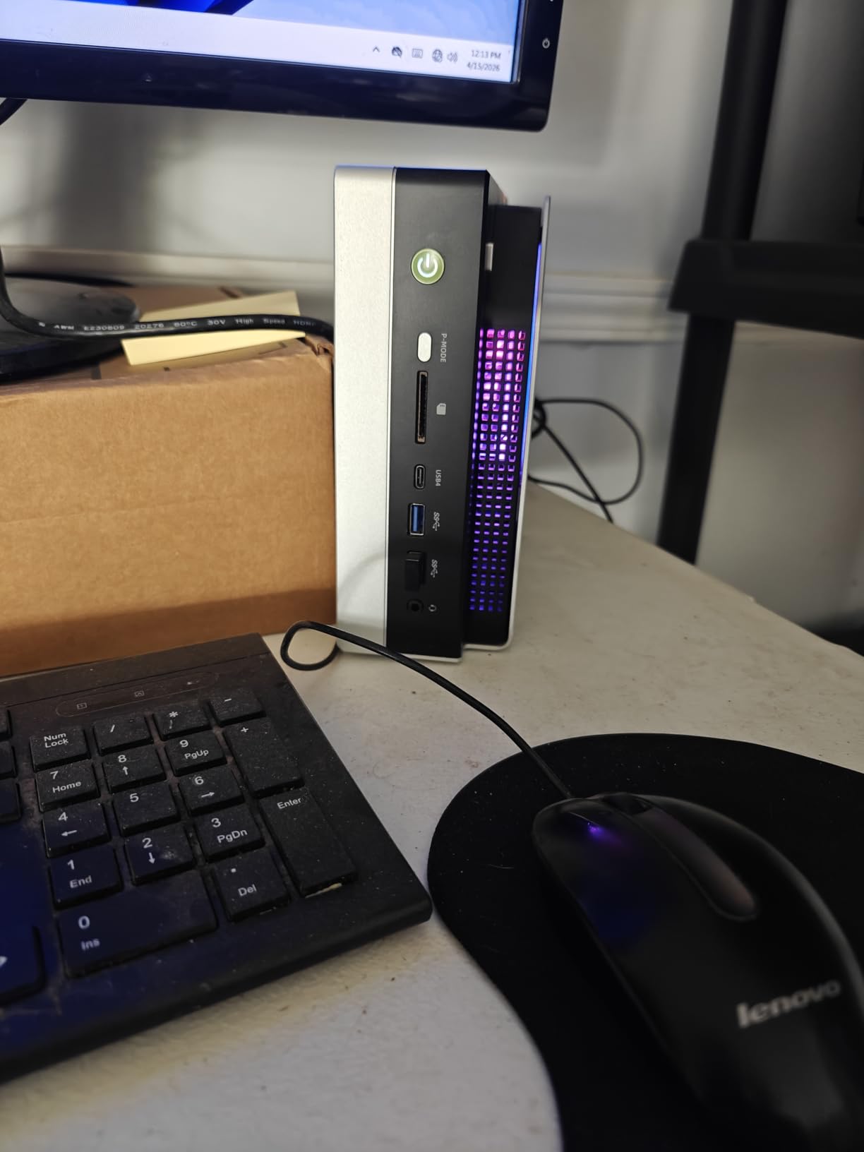 GMKtec EVO-X2 AI Mini PC Ryzen AI Max+ 395 (up to 5.1GHz) Mini Gaming Computers, 128GB LPDDR5X 8000MHz (16GB*8) 2TB PCIe 4.0 SSD, Quad Screen 8K Display, WiFi 7 & USB4, SD Card Reader 4.0 customer photo 1