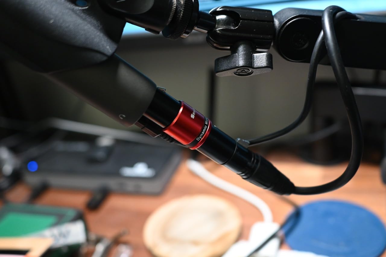 StudioMan DPM1 XLR Dynamic Microphones Preamp, 29dB Gain & Low-Noise Signal Boost, Plug-and-Play Metal Adapter,48V Phantom Power Required (not Included, Only for Dynamic Mics - for Studio/Stage customer photo 2