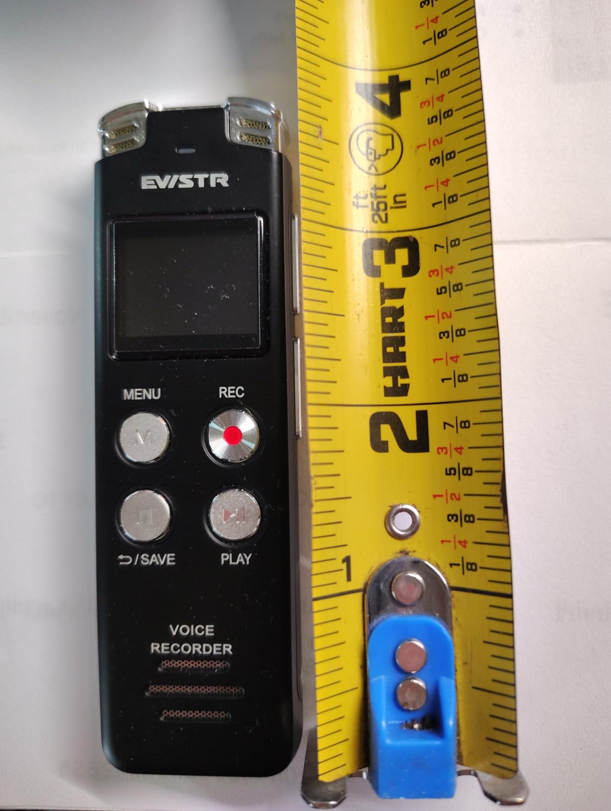 128GB Digital Voice Recorder Voice Activated Recorder with Playback - Upgraded Tape Recorder for Lectures, Meetings, Interviews, Audio Recorder USB Charge, MP3 customer photo 1