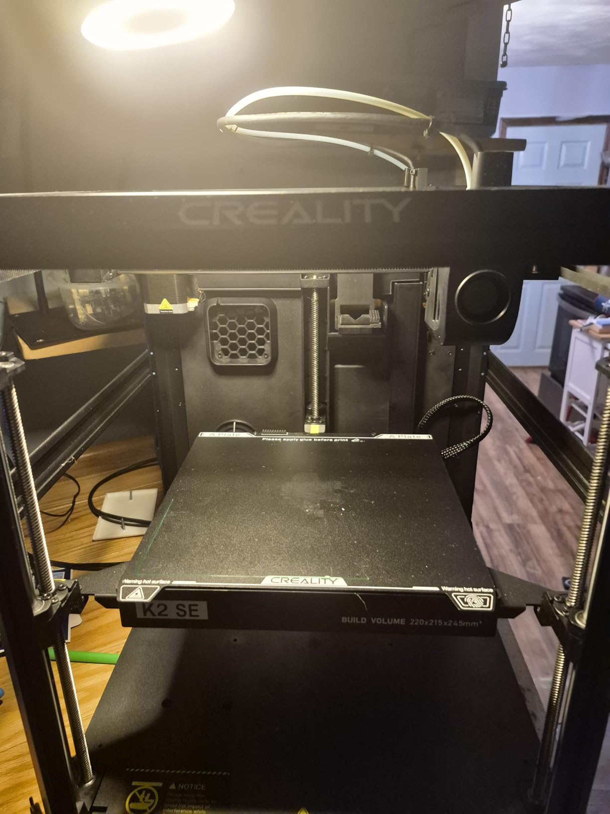 Creality Ender 3 V3 SE 3D Printer, 250mm/s Faster Print Speed CR Touch Auto Leveling Sprite Direct Extruder Dual Z-Axis Auto Filament Loading Ender 3 Upgrade 3D Printer Print Size 8.66x8.66x9.84 inch customer photo 2