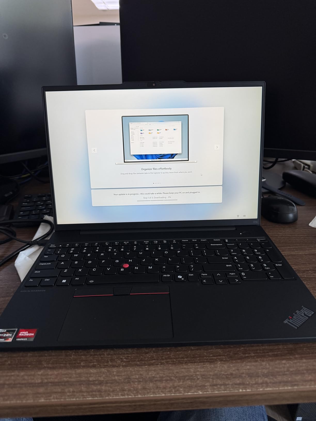 Lenovo ThinkPad E16 Gen 2 Business Laptop Computer, AMD 8-Core Ryzen 7 7735HS, 16GB DDR5, 512GB PCIe SSD, 16