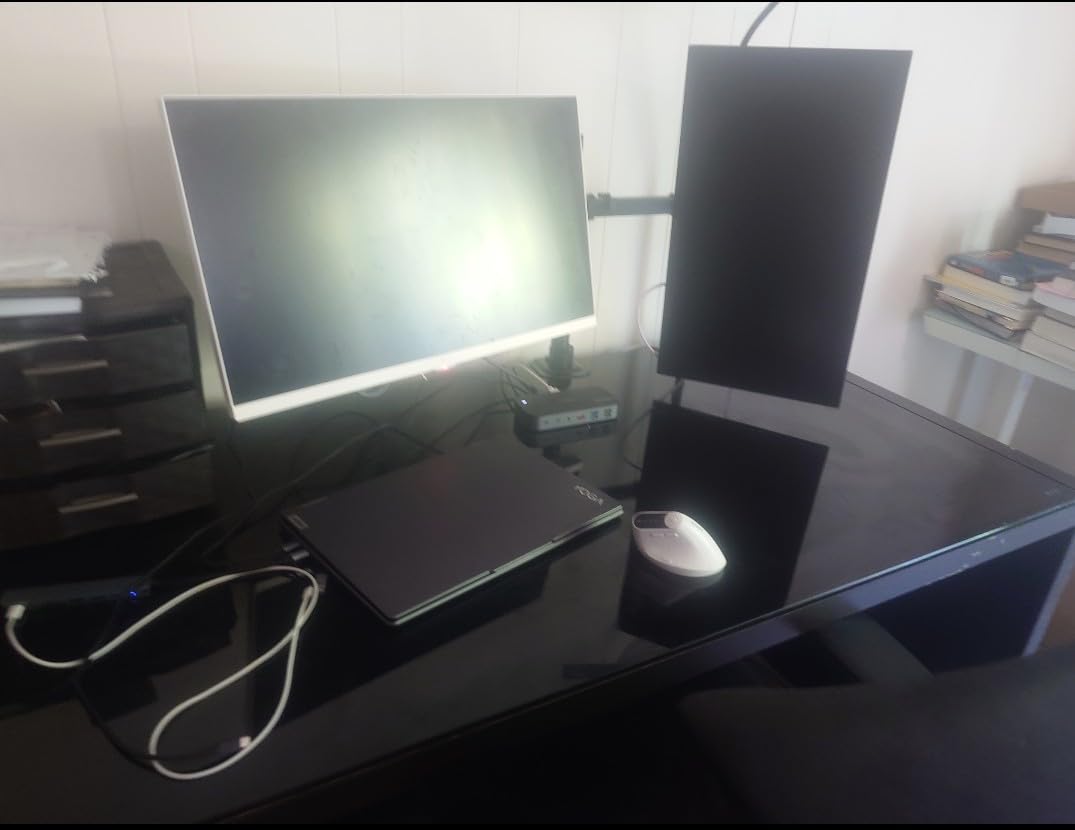 MOUNTUP Heavy Duty Monitor Arm Fits 49 45 42 40 39 34 32 Inch Screens, Ultrawide Monitor Arm Holds 4.4-44 lbs, Monitors Stand for Samsung Odyssey G9 and More, Height Adjustable Mount, VESA Mount customer photo 2