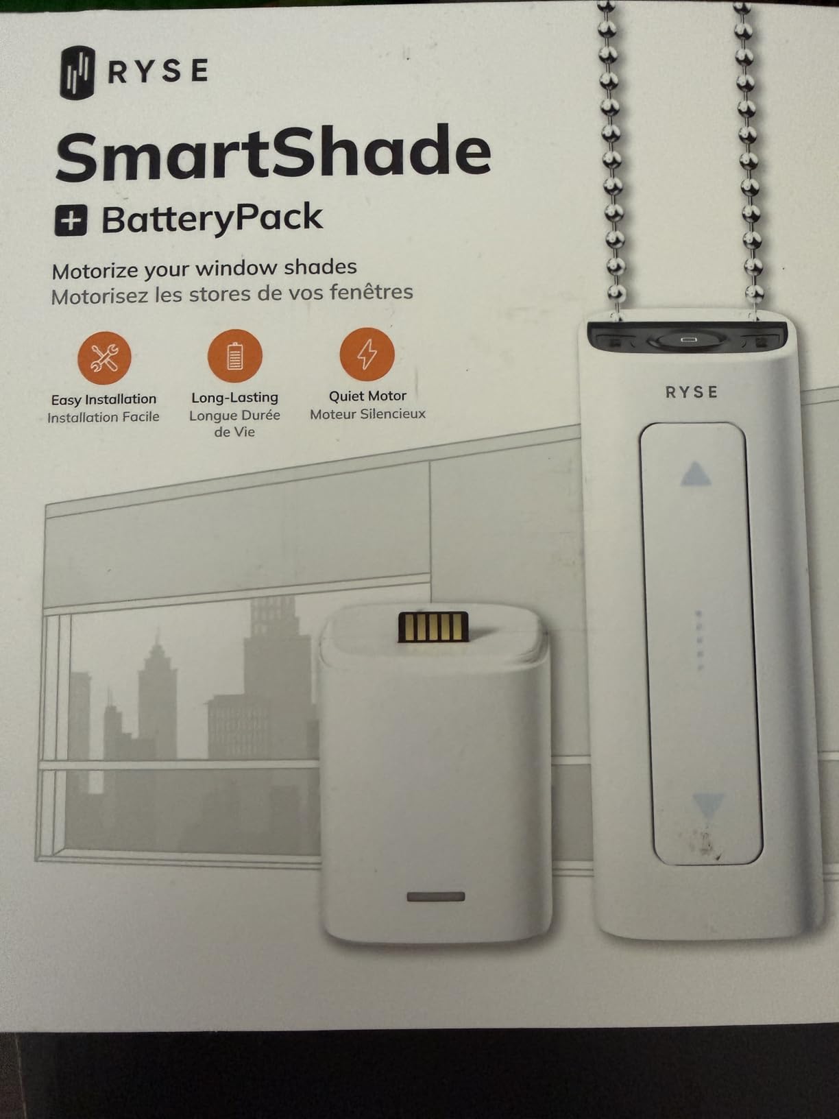 RYSE SmartShade + BatteryPack | Smart Home Smart Shades | Turn Your Current Shades into SmartShades | Smart Home Smart Blinds Motorized Window Shades (SmartShade + Wireless Battery Pack) customer photo 2