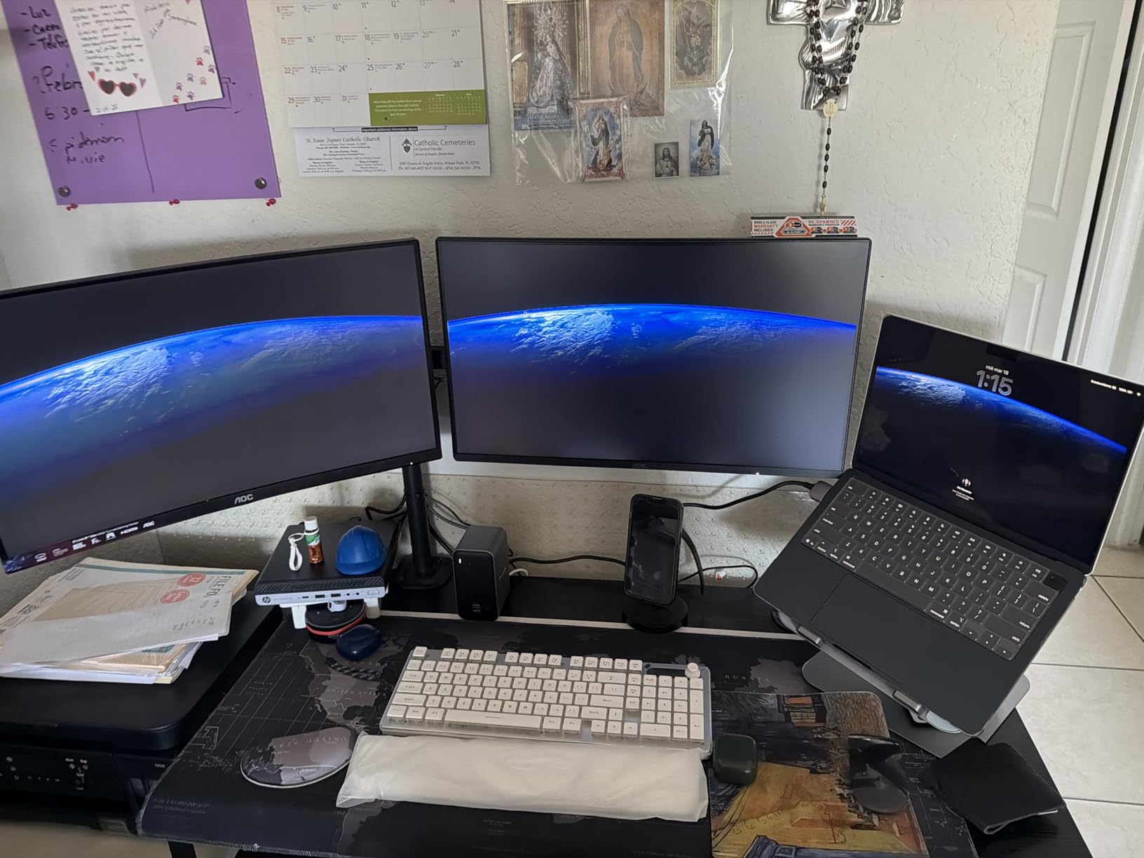 AOC 24G51F 24 inch Gaming Monitor 1920x1080 144Hz, IPS Panel, Console Gaming Ready, Full HD, 3-Sided Frameless, 1x HDMI 2.0, 1x Display Port, 3-Year Zero-Bright-Dot customer photo 2