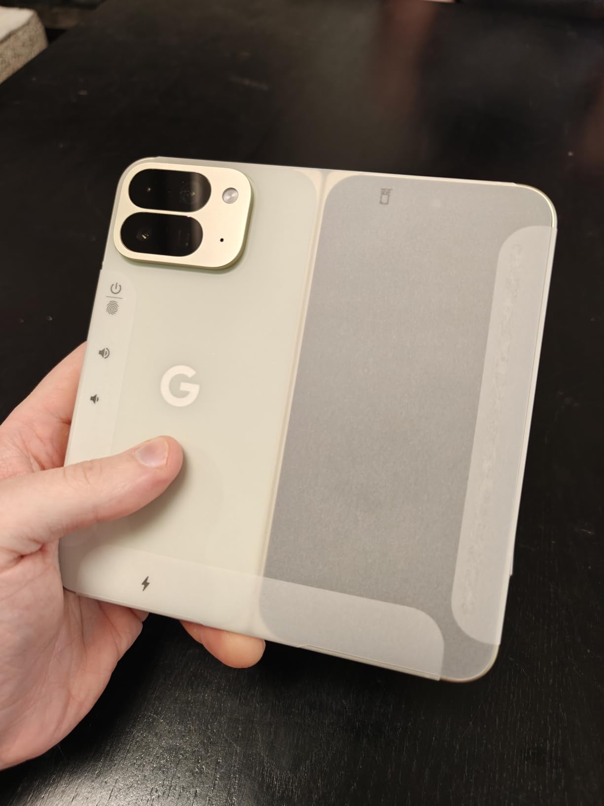 Google Pixel 10 Pro Fold - Unlocked Smartphone with Gemini Moonstone 256GB customer photo 1