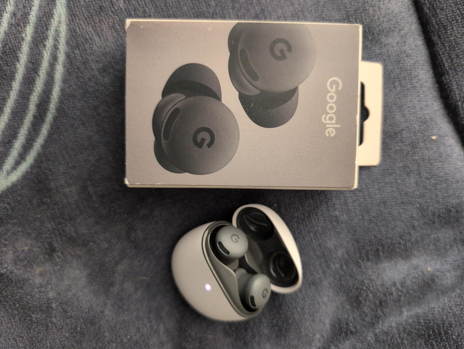 Google Pixel Buds 2a - Wireless Bluetooth Earbuds with Active Noise Cancellation and Transparency Mode - Lightweight, Comfortable Fit - 20-Hour Battery - Water Resistant - Built for Gemini - Hazel customer photo 1