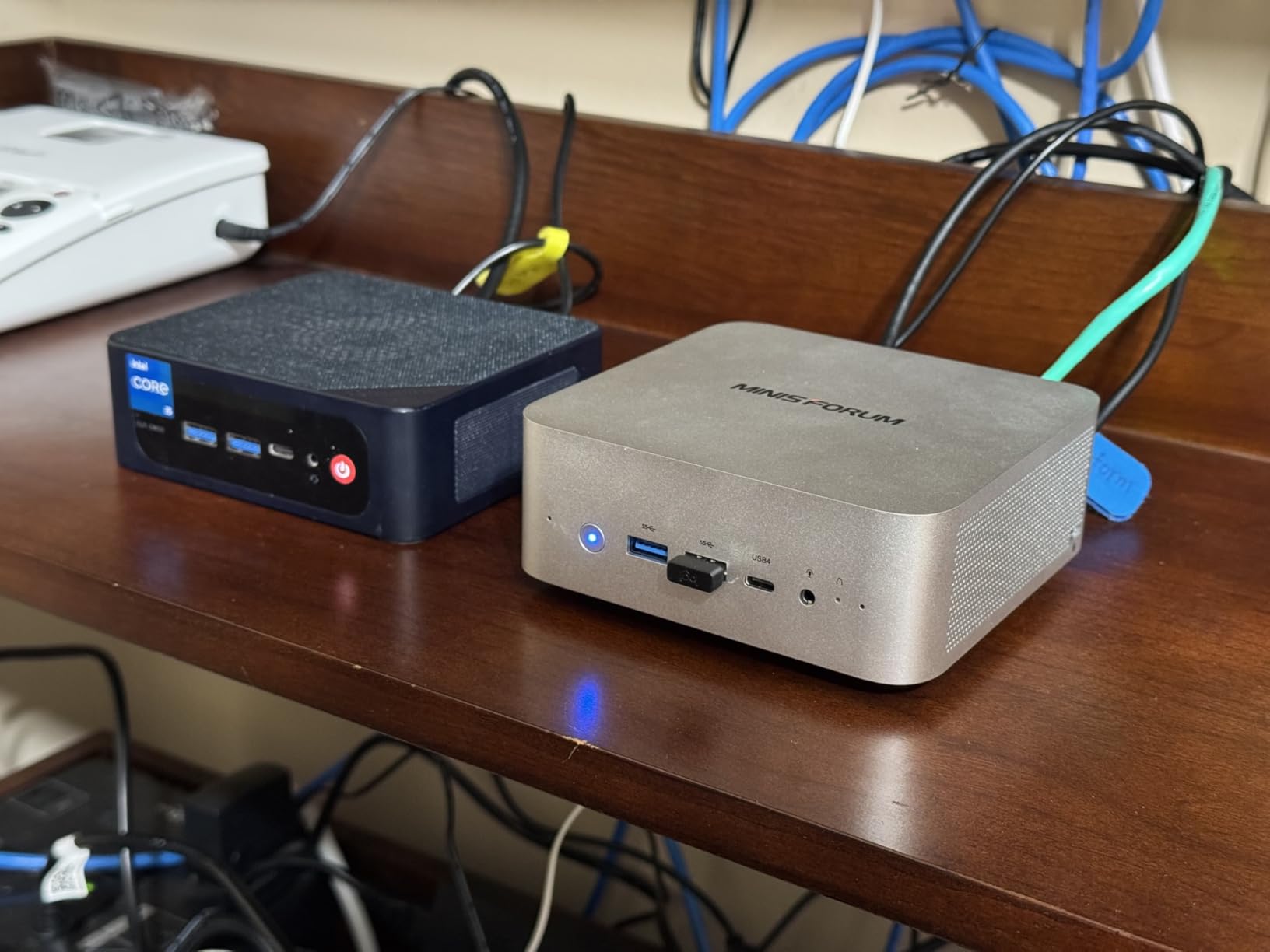 MINISFORUM M1 Pro-125H Mini PC Intel Core Ultra 5 125H (14C/18T, Up to 4.5Ghz), 32GB DDR5 1TB SSD, Mini Computers HDMI2.1/DP1.4/2xUSB4 Quad Display, 2.5G LAN, OCuLink, Dual Speaker/DMIC, WiFi 7, BT5.4 customer photo 1