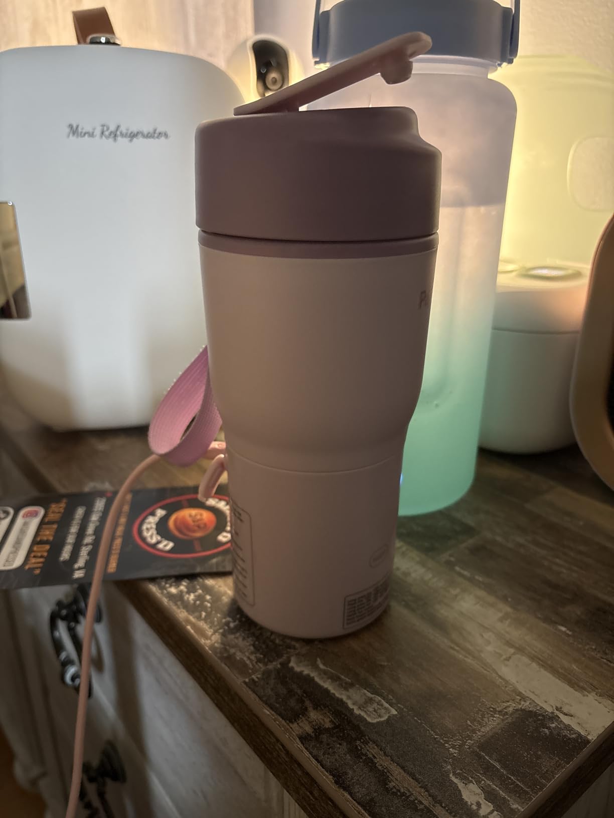Papablic Portable Bottle Warmer, 85W Fast Baby Bottle Warmer for Travel & Home, Heats Breastmilk & Formula & Water, 4 Temperature Settings, Wide Mouth, Fits Car Cup Holder customer photo 1