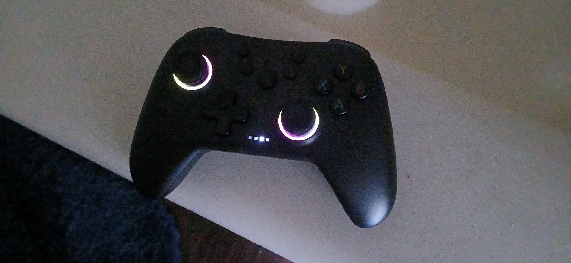 AceGamer Aurora II 2.4G Wireless Bluetooth Controller for PC/Android/Switch/iOS/Switch 2/Steam Deck with Rotary Motors, RGB Hall Effect Joysticks customer photo 2