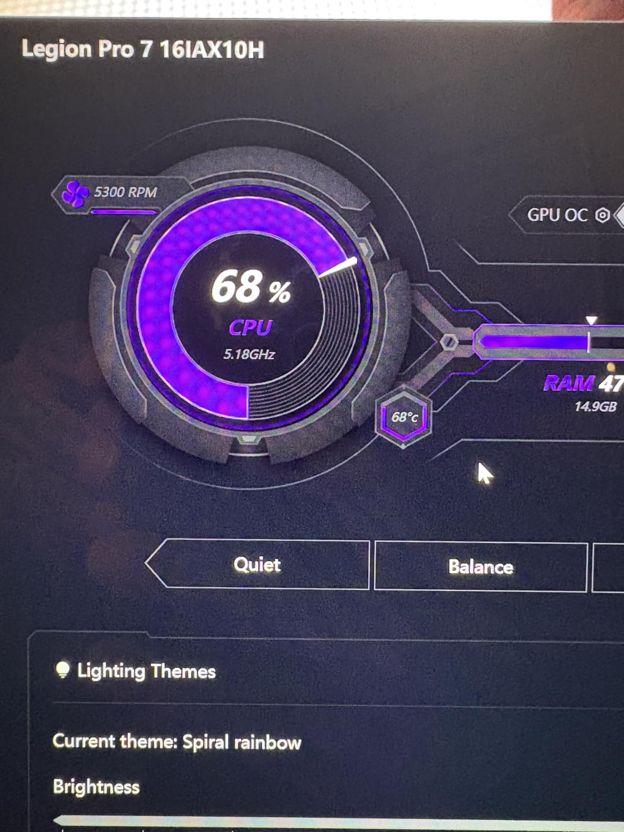 Legion Pro 7i Gen 10 16