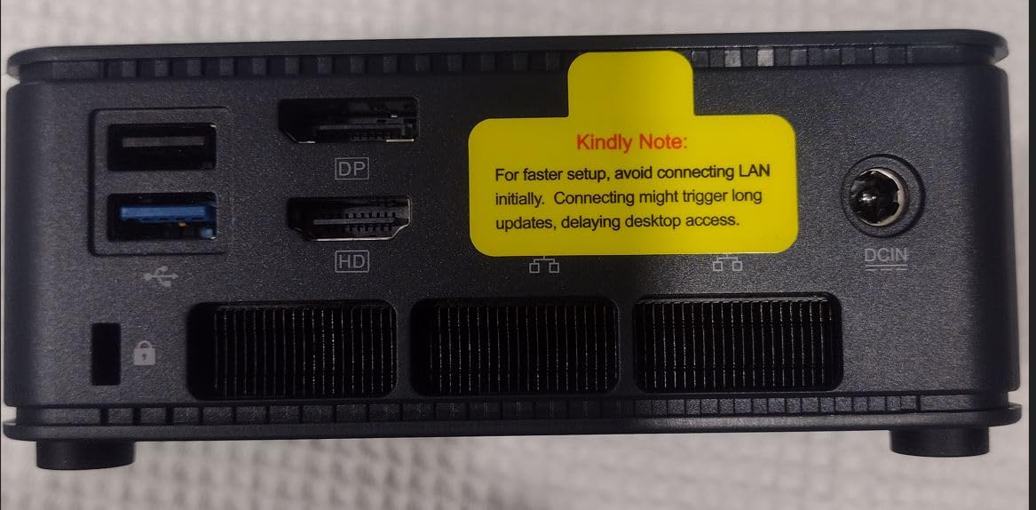 GMKtec Gaming Mini PC Ryzen 7640HS (Beats 6800H/6800U) 16GB DDR5 512GB NVMe SSD Dual NIC LAN 2.5GbE /WiFi 6E BT5.2 /USB4 Desktop Computers Office Home M6 Ultra customer photo 2