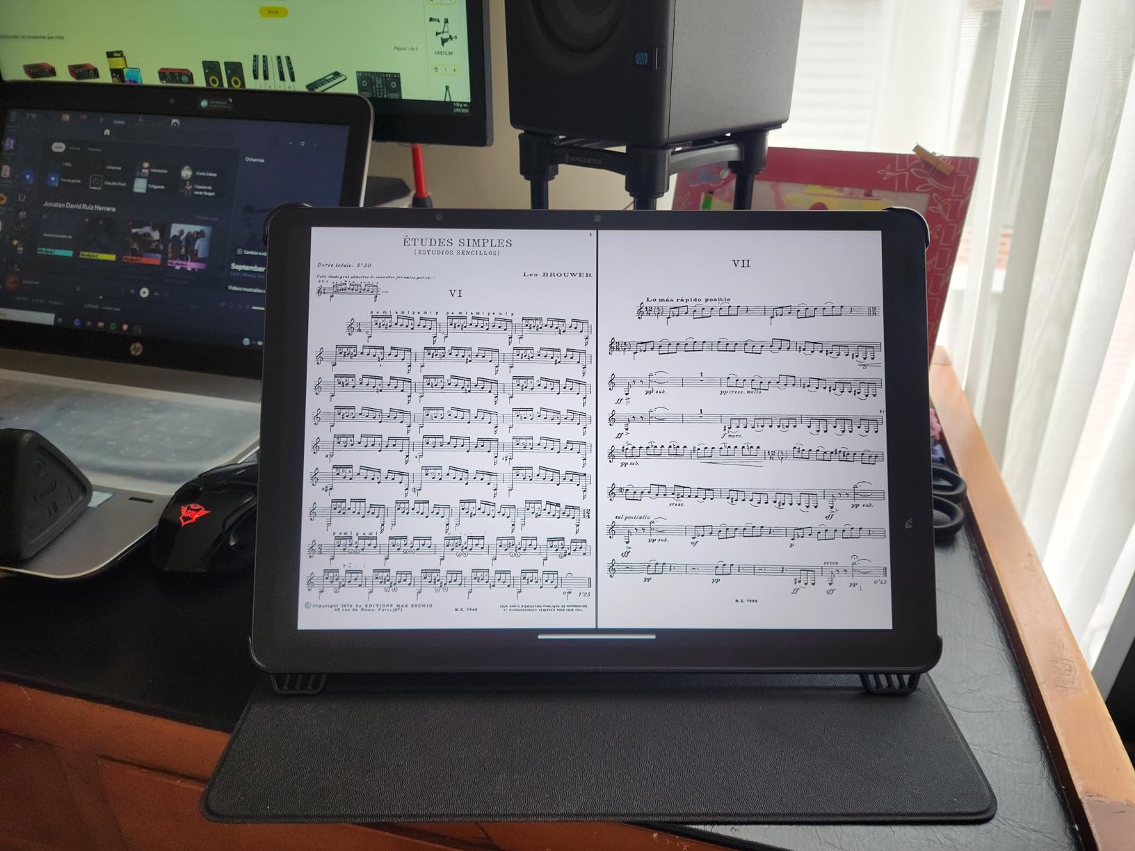 TCL NXTPAPER 14 Android Tablet, 14.3 inch Paper-Like Display Drawing Pad, Digital Notebook and Musician Tablet with 4096-Level Stylus and Flip Case, 8+8GB RAM, 256GB Storage, 10000mAh, Multi-Window, Gray customer photo 1
