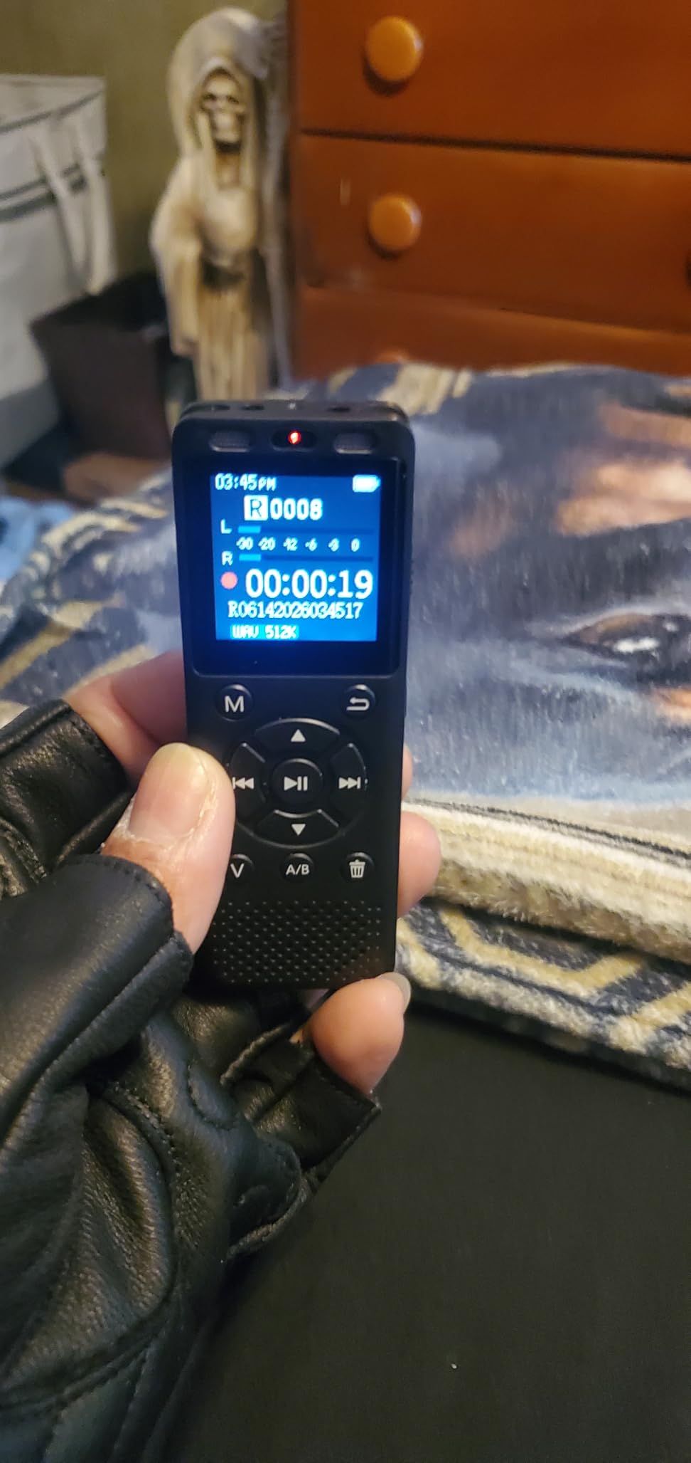 Tonfarb 64GB Digital Voice Recorder with Playback, Audio Recording Device for Lectures Meeting/Classes/Interviews, Tape Recorder with Voice Activated, Password, Noise Reduction, A-B Repeat, MP3 Player Etc customer photo 2