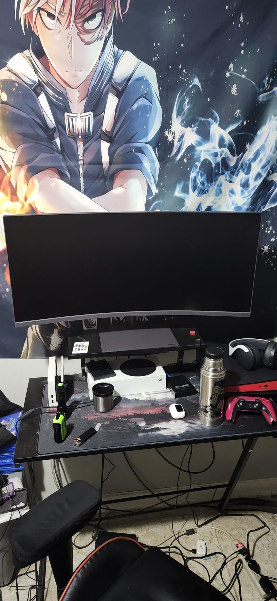 LG 34G630A-B 34-Inch Ultragear WQHD (3440 x 1440) Curved Gaming Monitor, 240Hz, 1ms, FreeSync Premium, DisplayHDR 400, Built-in Speaker, HDMI, DisplayPort, USB Type-C, Tilt/Height/Swivel Stand customer photo 1