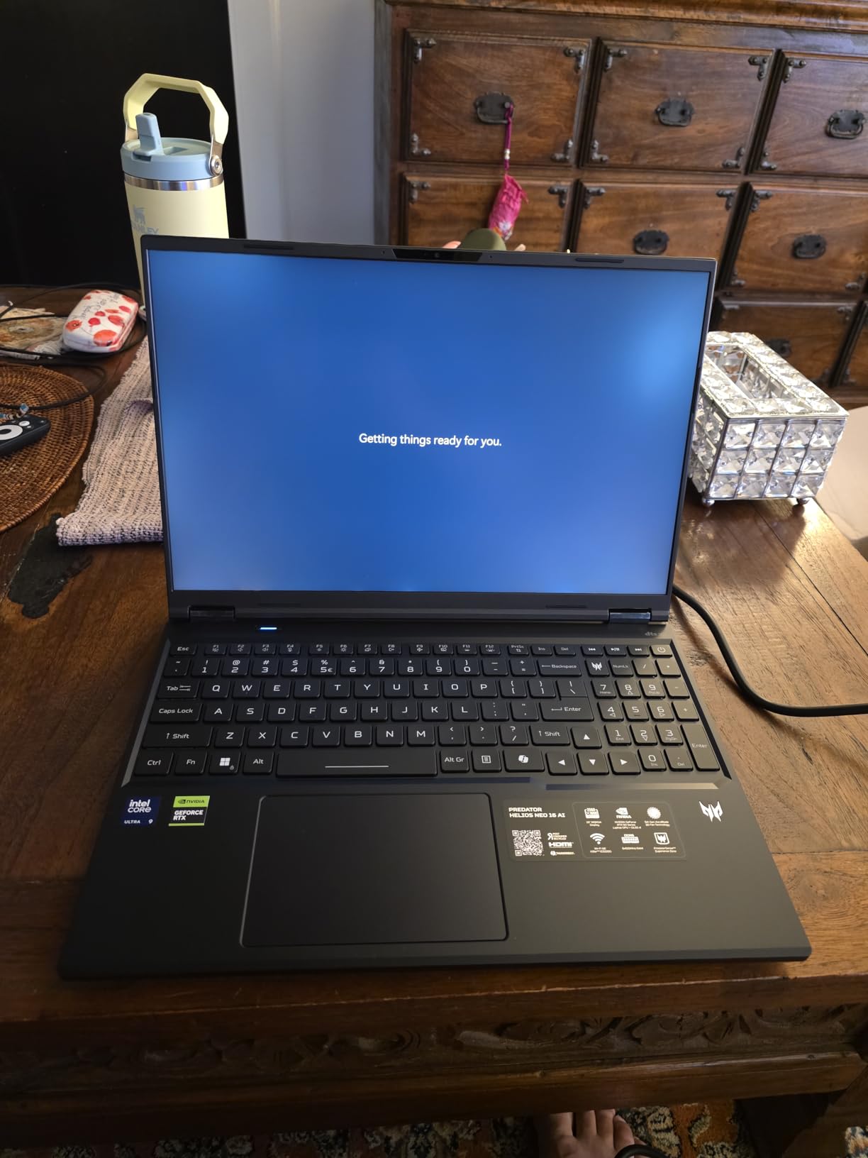 Predator Helios Neo 16 AI Gaming Laptop | Intel Core Ultra 9 Processor 275HX | NVIDIA GeForce RTX 5070 Ti | 16
