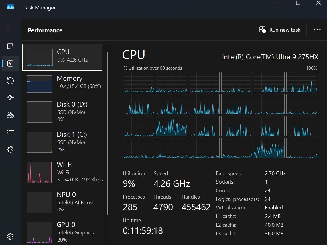 Predator Helios Neo 16 AI Gaming Laptop | Intel Core Ultra 9 Processor 275HX | NVIDIA GeForce RTX 5070 Ti | 16