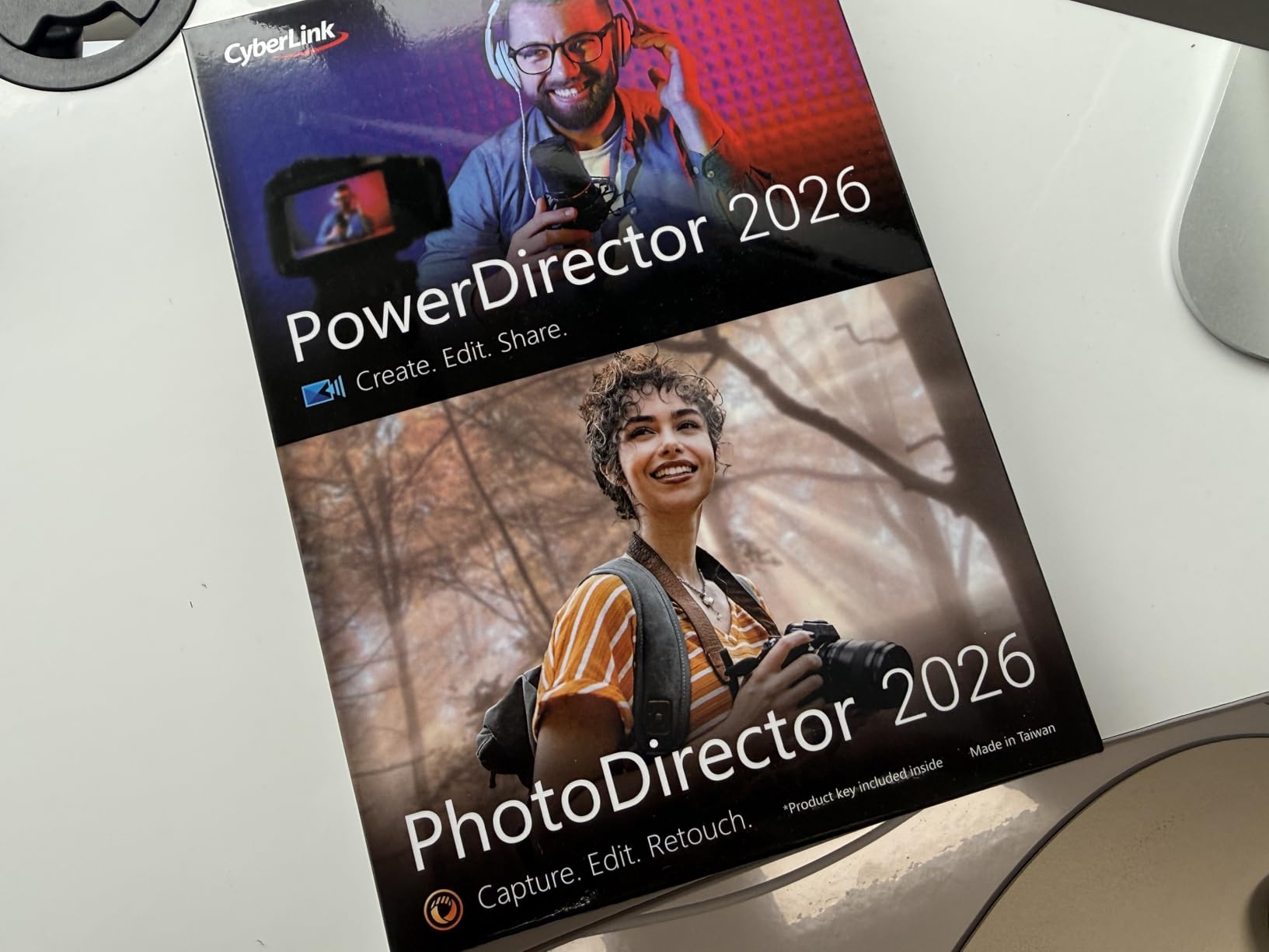 CyberLink PowerDirector & PhotoDirector 2026 | AI Video and Photo Editing Software for Windows | Slideshow Maker, Effects & Creative Design Tools | Box with Download Code customer photo 2