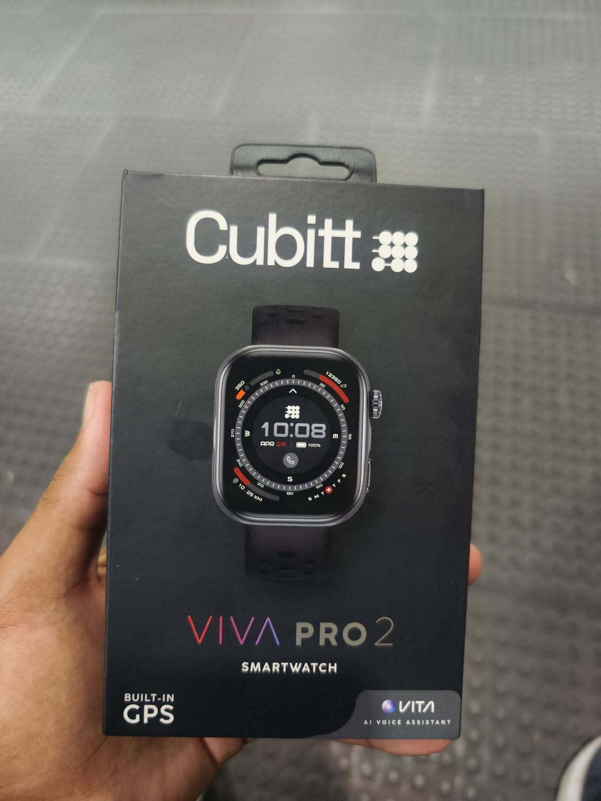 Cubitt VIVA Pro 2 Smartwatch, 1.85
