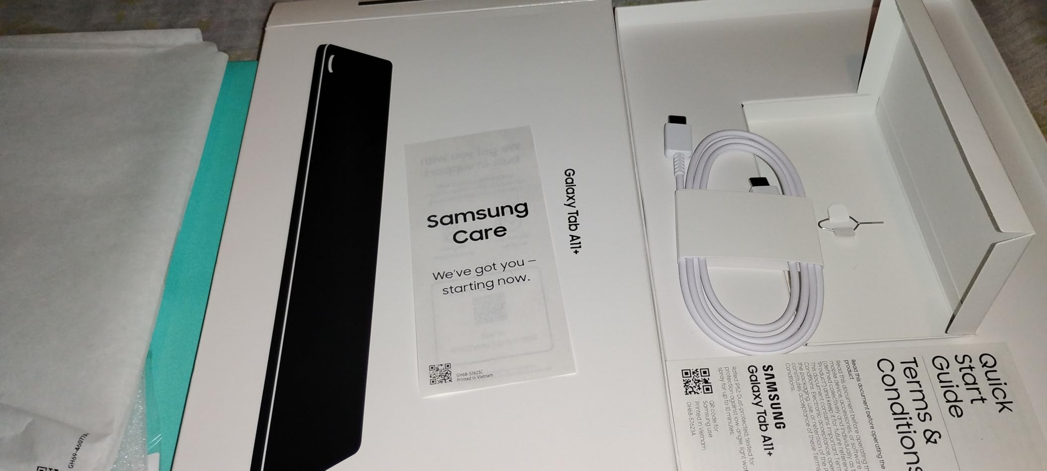 Samsung Galaxy Tab A11+ 8GB RAM, 256GB Storage, Optimized Performance, Long Lasting Battery, Expandable Storage, Large Display, Dolby Atmos Speakers, AI Assist, Slim, Light, 2 Year Warranty, Silver customer photo 2