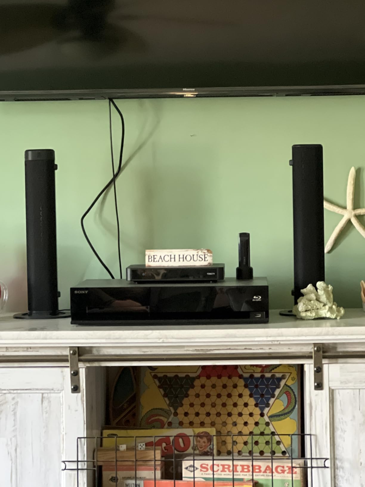 Puriom Sound Bar for Smart TV, 100W Sound Bar with Bluetooth 5.3/ARC/Opt/AUX Connect, 2-in-1 Detachable Home Soundbar, Home Theater Speaker & Bass Effect, for TV/PC/Projectors customer photo 2