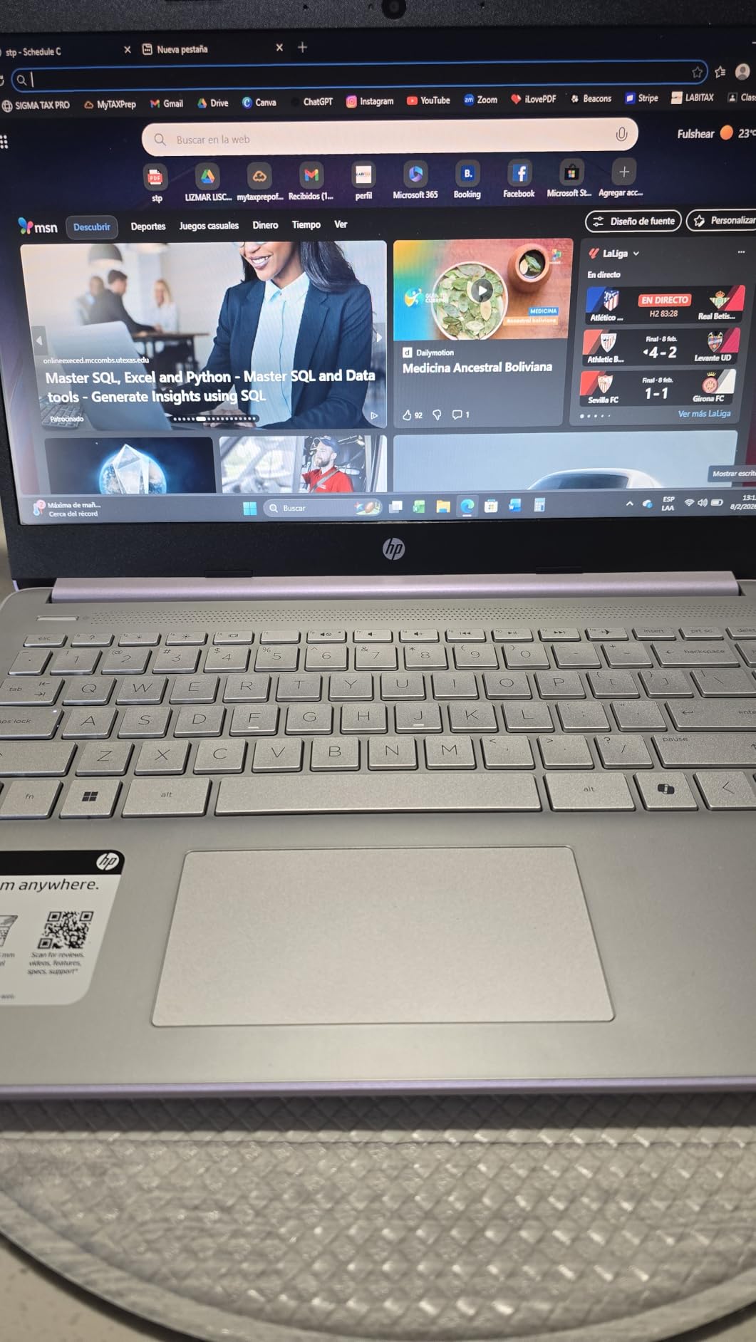 HP Ultrabook 14 Laptop Computer Business Study & Home 2025, Lifetime MS Office + Windows 11 Pro, Quad-Core Intel CPU, 16GB RAM & 628GB Storage (128GB UFS+500GB Ext), Wi-Fi 6, HubxcelAccessory, Geeen customer photo 2