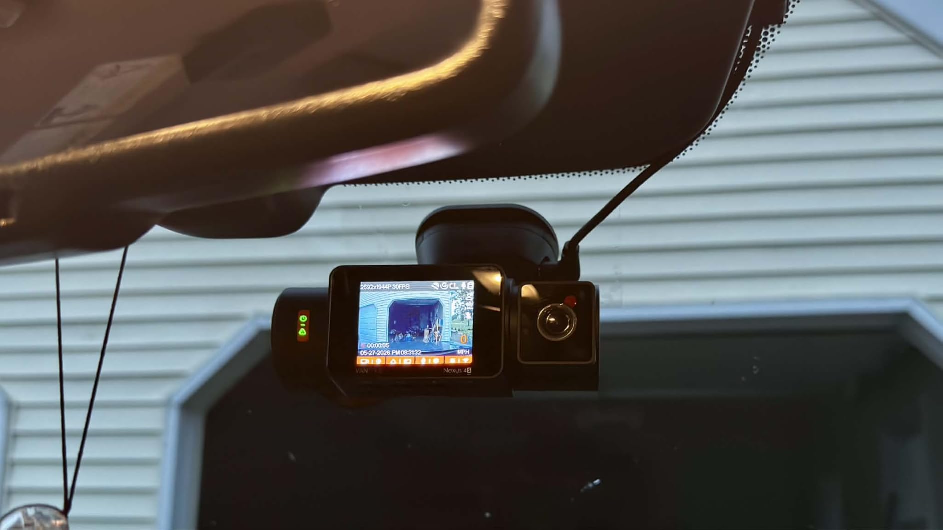 Vantrue New N4S 3 Channel Dash Cam, STARVIS 2 Night Vision, Front Rear Inside Dashcam for Cars, Front and Rear Dual Channel, PlatePix Tech, Parking Mode, Wi-Fi, GPS, 2