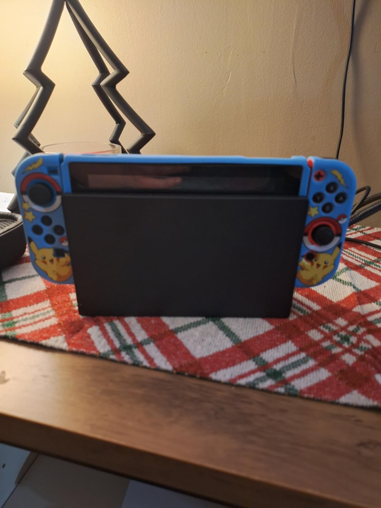 Dock Station for Nintendo Switch/Switch OLED, Replacement 3-in-1 TV Dock Set with Original IC Module, AC Charger & High-Speed HDMI Cable for 1080P HD Output (Not Compatible with Switch 2) customer photo 2