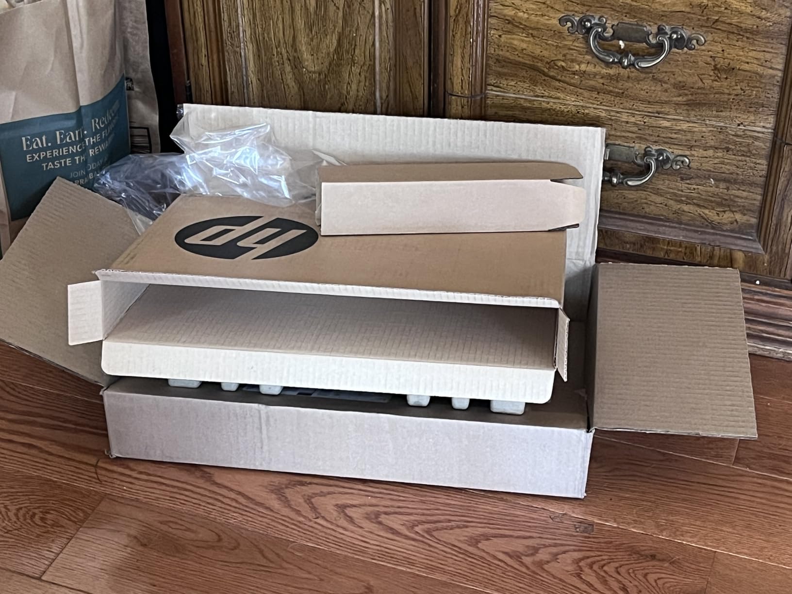 HP Home and Student Essential Laptop, 8GB RAM, Intel Inside, Anti-Glare Display, 64GB SSD, Fast Charge, no Mouse, Windows 11 s customer photo 1
